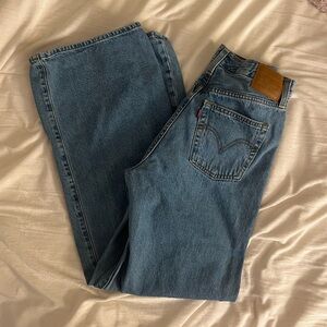 Levi’s Ribcage High Waist Wideleg Jeans 28